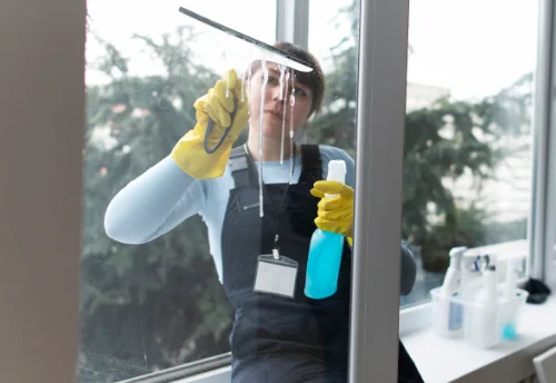 Nettoyage de vitres intérieures et extérieures à Chabottes